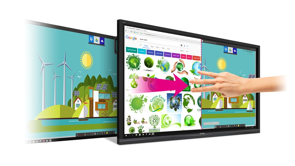monitor touch screen didattica scuole